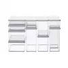 Food dispenser rotho Loft 11604 rectangular 1 L, transparent technopolymer, 100×100×142 mm