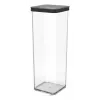 Rotho Loft 1160608080 trauks gardumiem, 2 l, plastmasas, piemērots trauku mazgājamai mašīnai un saldētavai, melns