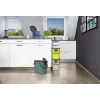 Atkritumu tvertne rotho Albula taisnstūrveida plastmasas 6 L, pārstrādāta plastmasa, tumši zaļa, pakaramā atvere