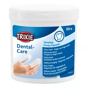 Mājdzīvnieku suka Trixie TX-29393 caurspīdīga — higiēnas suka kaķiem, suņiem, trušiem, 300 g, 50 gab. iepakojumā