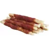 Trixie Dog Chewing Rolls Denta Fun Duck 80 g — košļājama zobu kopšanas našķis pieaugušiem suņiem, 12 cm