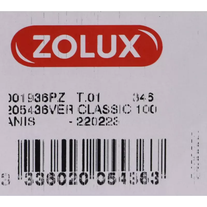 Būris ZOLUX Classic 100 cm grauzējiem — metāls/plastmasa, 980×520×380 mm, 3 kg, celadona krāsā