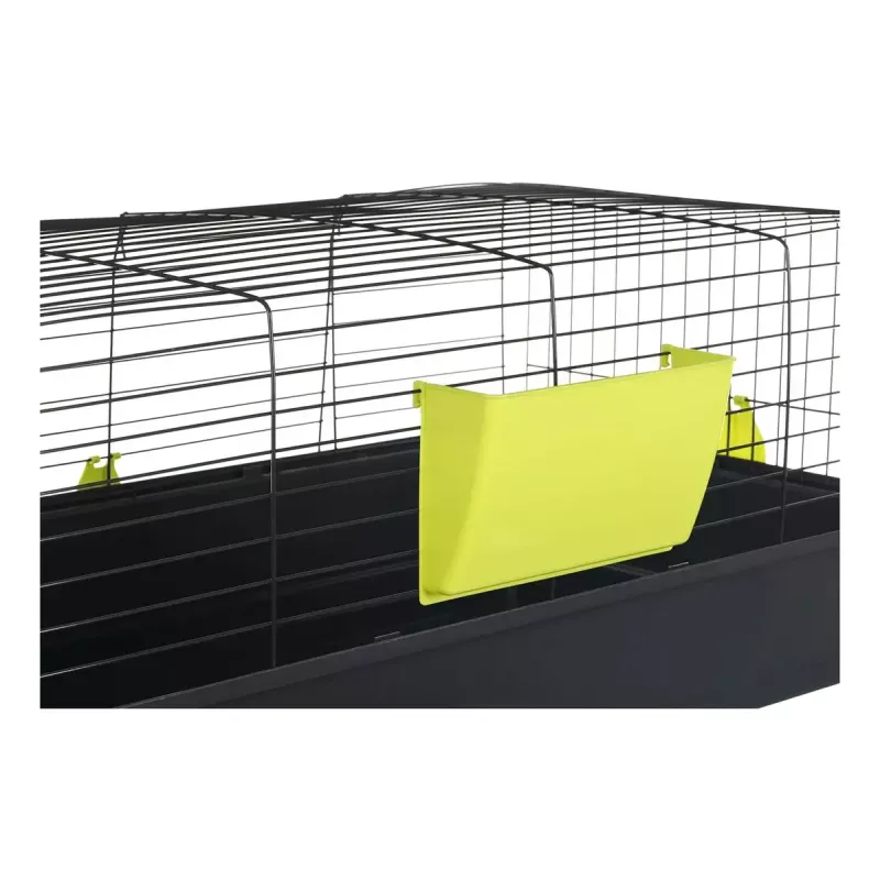 Būris ZOLUX Classic 100 cm grauzējiem — metāls/plastmasa, 980×520×380 mm, 3 kg, celadona krāsā