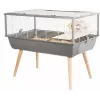 Grauzēju būris ZOLUX Neo Nigha H36 ar 2 līmeņiem, plastmasas pamatne, 780×480×360 mm, pelēks