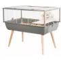Grauzēju būris ZOLUX Neo Nigha H36 ar 2 līmeņiem, plastmasas pamatne, 780×480×360 mm, pelēks