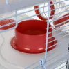 Grauzēju būris ZOLUX Rody3 Trio — mazo dzīvnieku mājvieta, metāls/plastmasa, 410×270×530 mm, 3 kg, komplektā ar skriešanas riteni
