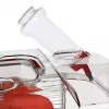 Grauzēju būris ZOLUX Rody3 Trio — mazo dzīvnieku mājvieta, metāls/plastmasa, 410×270×530 mm, 3 kg, komplektā ar skriešanas riteni