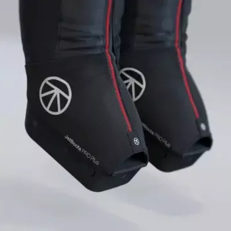 Kompresijas zābaki Therabody Recovery Air Jetboots Pro Plus — pilna garuma, regulāra izmēra, pneimatiski 20–100 mmHg, vibrācija, LCD, uzlādējami