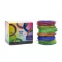3Doodler FLOW-TRIFILLS 3D drukas materiāls Polilaktīnskābe (PLA) Melns, Zils, Vara, Zelta, Zaļš, Violets, Sarkans 260 g