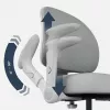 Grozámais krēsls mark adler Junior 5.0 — ergonomiska sieta atzveltne, putu sēdeklis, regulējams augstums 42–54 cm, pelēks