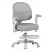 Grozámais krēsls mark adler Junior 5.0 — ergonomiska sieta atzveltne, putu sēdeklis, regulējams augstums 42–54 cm, pelēks