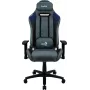 Aerocool DUKE AeroSuede universāls spēļu krēsls, melns, zils