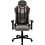 Aerocool DUKE AeroSuede universālais spēļu krēsls melns, brūns, pelēks