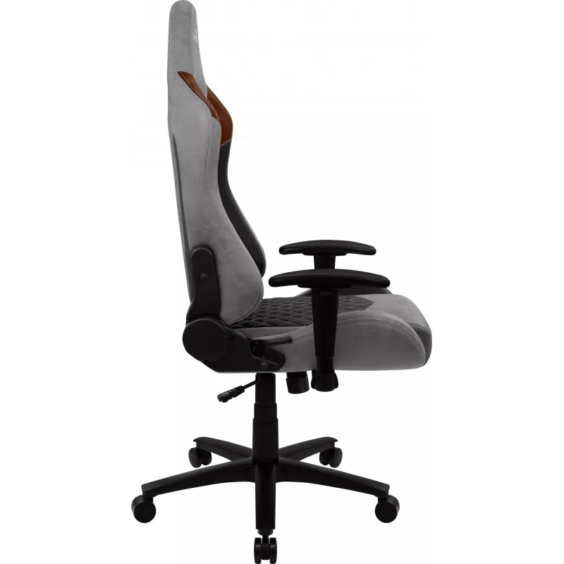 Aerocool DUKE AeroSuede universālais spēļu krēsls melns, brūns, pelēks