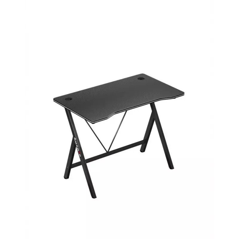 Spēļu galds Huzaro Hero 1.4 Melns taisns taisnstūrveida MDF virsma 1000x500x750 mm