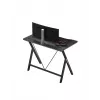 Spēļu galds Huzaro Hero 1.4 Melns taisns taisnstūrveida MDF virsma 1000x500x750 mm