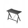 Spēļu galds Huzaro Hero 1.4 Melns taisns taisnstūrveida MDF virsma 1000x500x750 mm