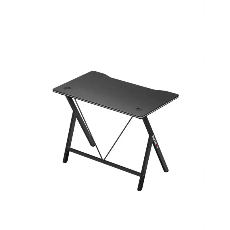Spēļu galds Huzaro Hero 1.4 Melns taisns taisnstūrveida MDF virsma 1000x500x750 mm