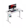Spēļu krēsls huzaro Hero 2.6 balta — ergonomisks regulējams augstas atzveltnes grozāms sēdeklis ar krūzes turētāju un austiņu āķi
