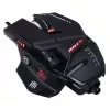 Spēļu pele mad-catz R.A.T. 6+ USB Type-A, labrocīga, 12 000 DPI, 11 pogas, melna, vadu