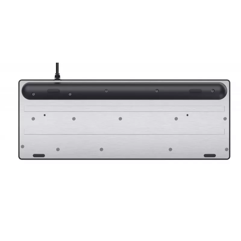 Trust GXT 833 Thado tastatūra spēlēm USB holandiešu melna, sudraba