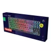 Trust GXT 833 Thado tastatūra spēlēm USB holandiešu melna, sudraba