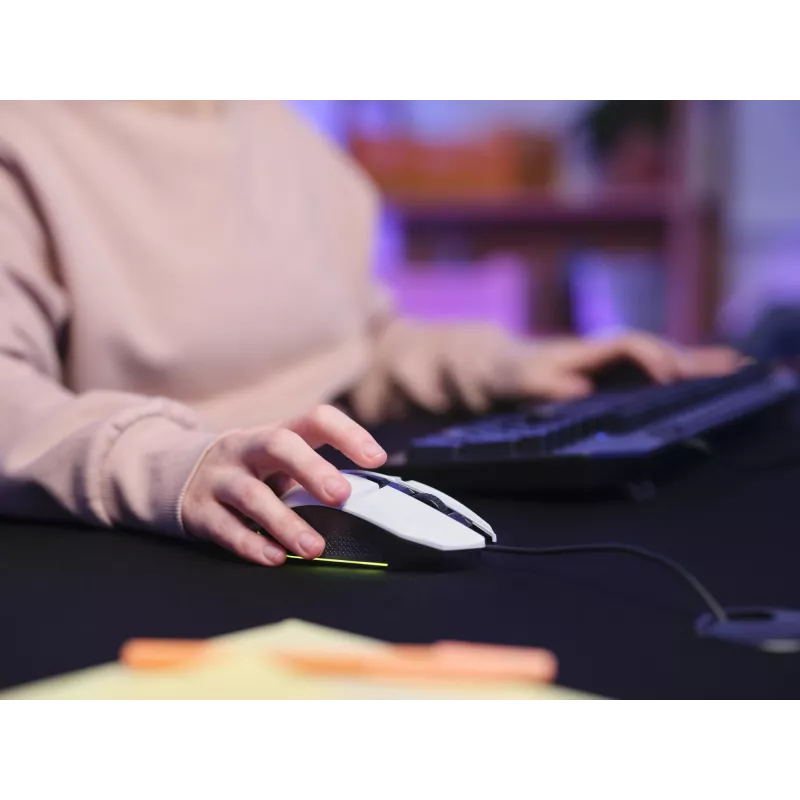 Trust GXT 109W Felox pele Spēlēm Labroču USB Type-A Optiskā 6400 DPI