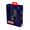 Trust GXT 109 Felox pele Gaming Ar labo roku USB Type-A Optiskā 6400 DPI