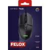 Trust GXT 109 Felox pele Gaming Ar labo roku USB Type-A Optiskā 6400 DPI
