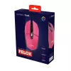 Trust GXT 109P FELOX pele Spēlēm Piemērota abām rokām USB Type-A 6400 DPI
