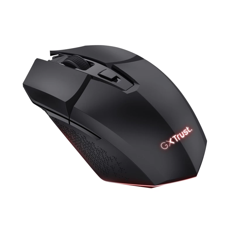 Trust GXT 110 Felox pele Spēlēm Piemērota abām rokām RF Bezvadu Optiskais 4800 DPI