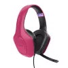 Trust GXT 415P Zirox austiņas, vadu, galvas lente, spēlēm, rozā