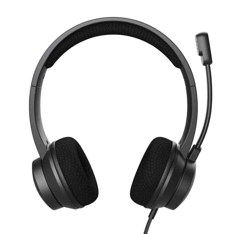 Trust Ayda Headset Wired Head-band Calls/Music USB Type-A Melns