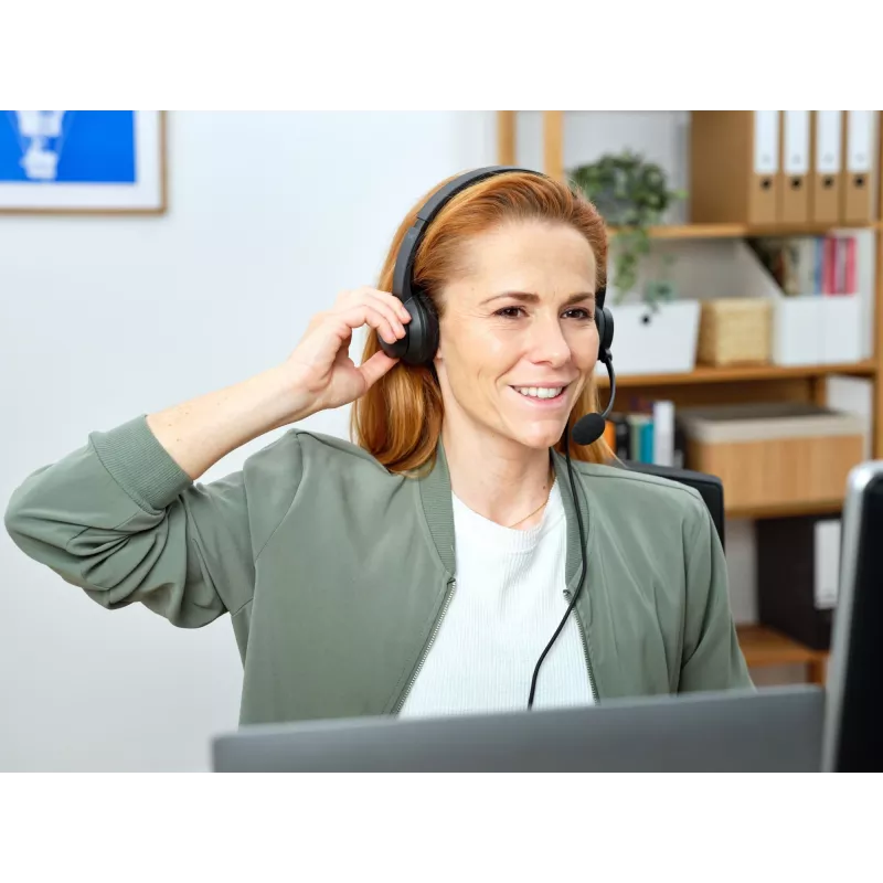 Trust Ayda Headset Wired Head-band Calls/Music USB Type-A Melns