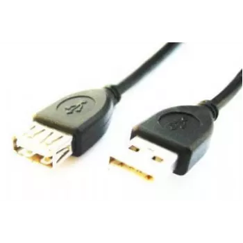 Gembird CCP-USB2-AMAF-6 USB 2.0 Type-A pagarinātājkabelis (AM/AF), 1,8 m, melns