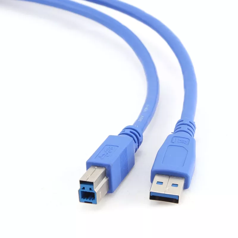 GEMBIRD USB 3.0 kabelis A-spraudnis uz B-spraudni 3m - Zils