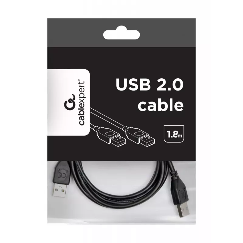 GEMBIRD USB 2.0 AM uz AM kabelis 2,0 m