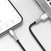 BASEUS Fast Charge Cafule datu pārraides kabelis - USB Type-A uz Lightning - 480Mbps (2.4A PD) - 1m - Melns