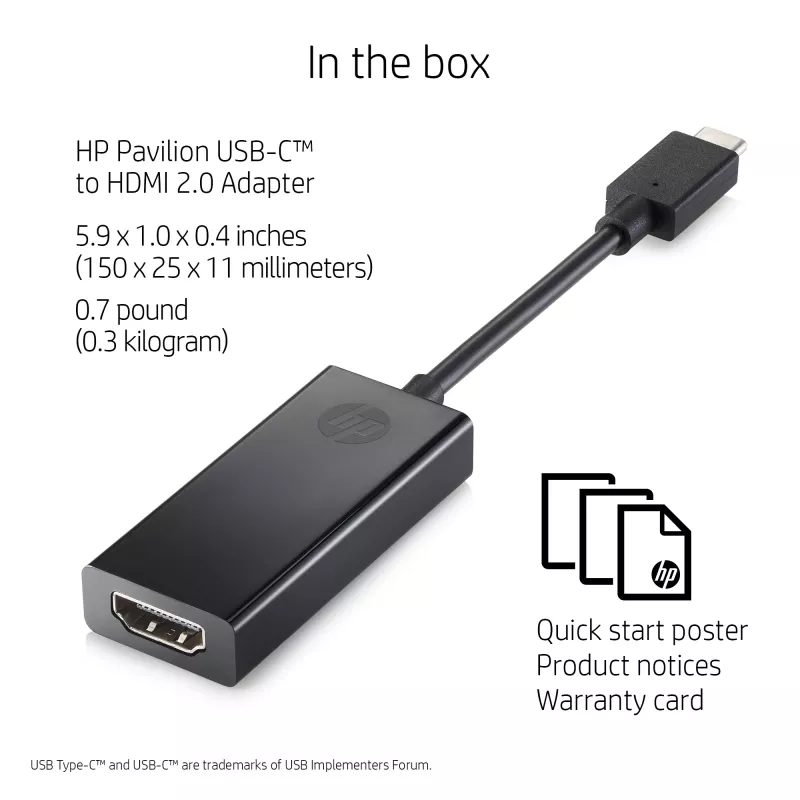 HP 2PC54AA interfeisa kartes/adapteris HDMI