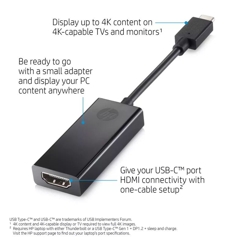HP 2PC54AA interfeisa kartes/adapteris HDMI