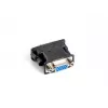 LANBERG kabeļa dzimummaiņas adapters DVI-I VGA (d-sub) melns