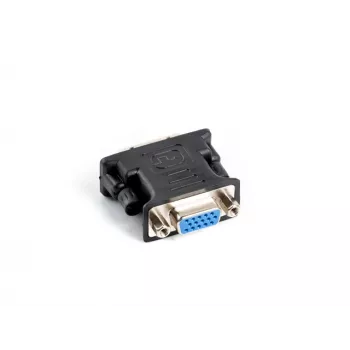 LANBERG kabeļa dzimummaiņas adapters DVI-I VGA (d-sub) melns