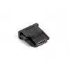 LANBERG Kabeļu adapteris HDMI DVI-d 18+1 Single Link melns