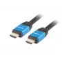 LANBERG HDMI kabelis - Vīr./vīr. V2.0 kabelis Cu Premium - 1m Melns