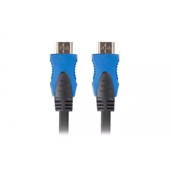 LANBERG HDMI kabelis - M/m V2.0 kabelis 4k Cu - 0,5 m melns