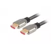 LANBERG HDMI kabelis - V-v v2.1 8k 60hz - 0.5m melns