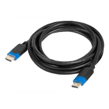 LANBERG HDMI kabelis, HDMI Type A (standarta), 1,8 m, melns