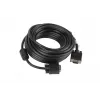 LANBERG VGA kabelis VGA (D-Sub) - 10m melns