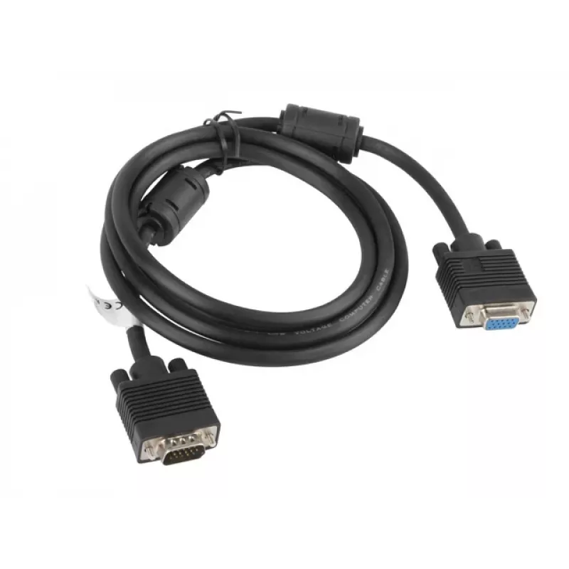 LANBERG VGA kabelis VGA (d-sub) 1,8 m melns