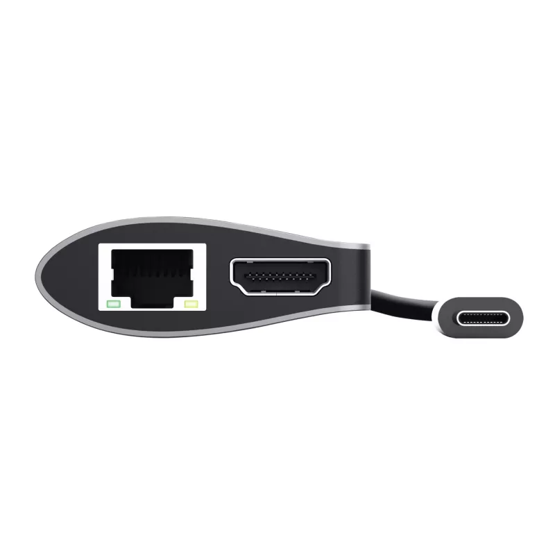 Trust Dalyx interfeisa kartes/adapteris Iekšējais HDMI, RJ-45, USB 3.2 Gen 1 (3.1 Gen 1)